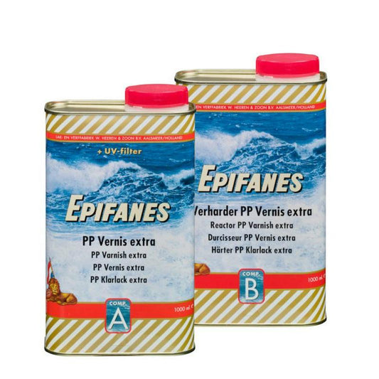 Epifanes PP Varnish Extra Quick Dry Two Part 2 Litre